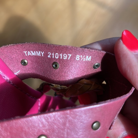 Women’s Pesaro multi-colored sandals  81/2 M - Picture 5 of 7